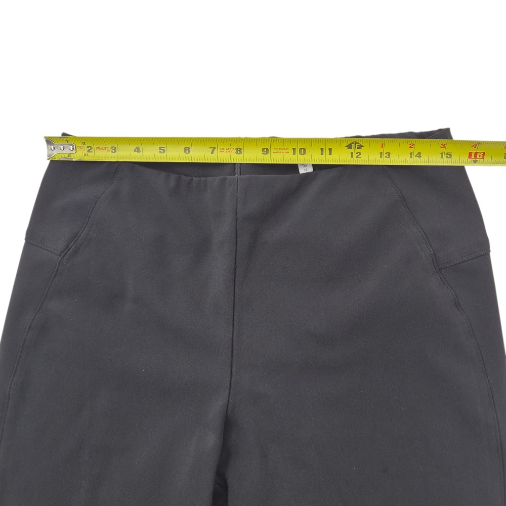 Veronica Beard Black Scuba Knit High Rise Slim Tailored Trousers Pants Womens 12 - Picture 5 of 11
